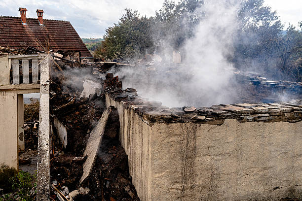 Professional Fire Damage Removal technician working in Pinellas Park, FL